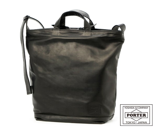 新品！PORTER ブラック ショルダーバッグ ポーター フランク 2WAYショルダーバッグ(S) 198-01308 （カラー