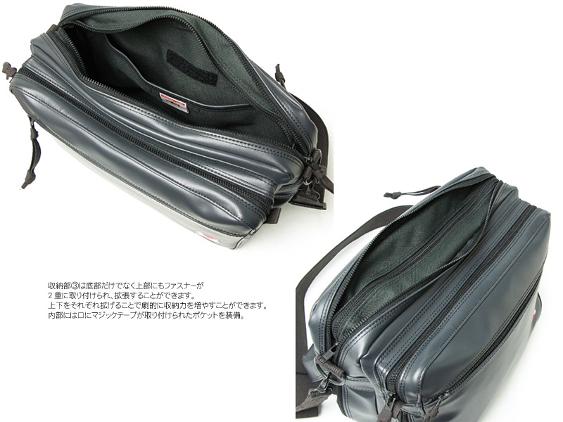 お値下げ【タグ付未使用】RIVE DROITE　レザーボストン　ブラック ラゲッジ レーベル ライナー ショルダーバッグ 951-09240