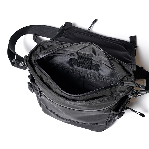 �����٤�Υ٥�ƥ��ա� MAKAVELIC �ޥ���٥�å� SQUAD Supply Shoulder Bag ���������Хå� �ʥ��顼���֥�å��� 3125-10511