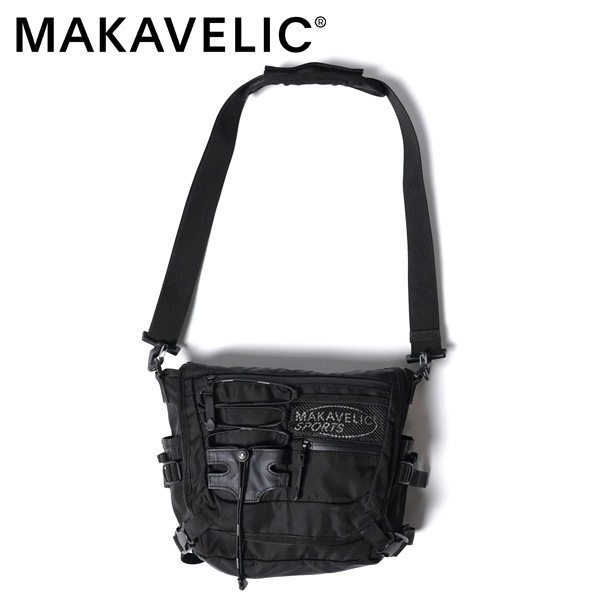 �����٤�Υ٥�ƥ��ա� MAKAVELIC �ޥ���٥�å� SQUAD Supply Shoulder Bag ���������Хå� �ʥ��顼���֥�å��� 3125-10511