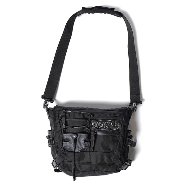 �����٤�Υ٥�ƥ��ա� MAKAVELIC �ޥ���٥�å� SQUAD Supply Shoulder Bag ���������Хå� �ʥ��顼���֥�å��� 3125-10511