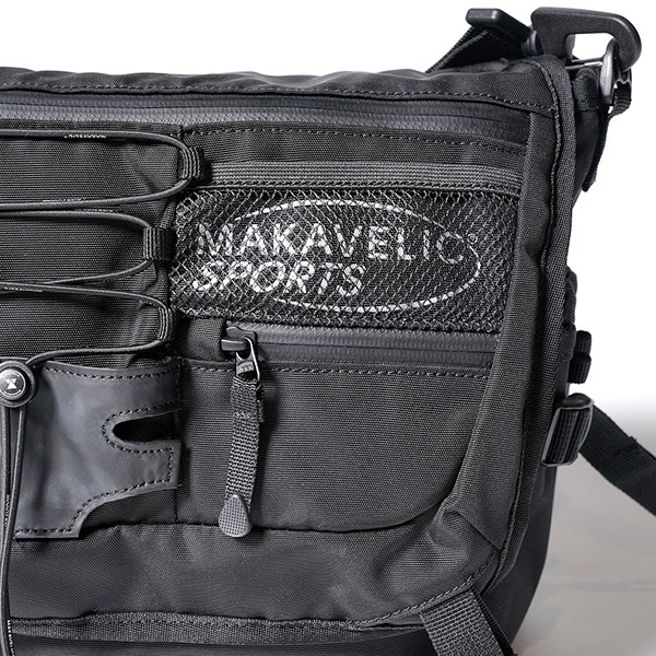 �����٤�Υ٥�ƥ��ա� MAKAVELIC �ޥ���٥�å� SQUAD Supply Shoulder Bag ���������Хå� �ʥ��顼���֥�å��� 3125-10511