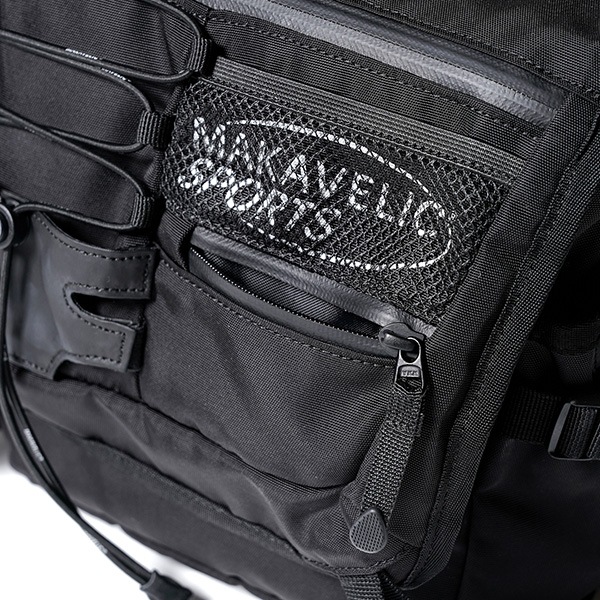 �����٤�Υ٥�ƥ��ա� MAKAVELIC �ޥ���٥�å� SQUAD Supply Shoulder Bag ���������Хå� �ʥ��顼���֥�å��� 3125-10511