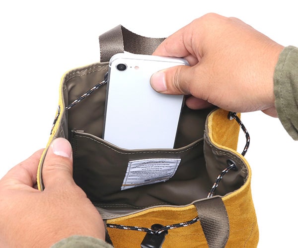 アッソブ ウォータープルーフ スエード ドローストリングバッグ ASSOV 楽天市場】アッソブ AS2OV ショルダーバッグ WATER PROOF SUEDE