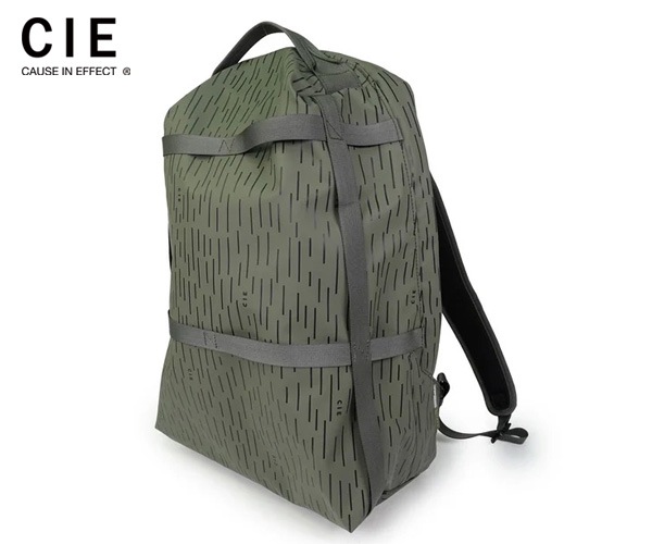 CIE バックパック グリッド3 レインカモ オリーブ 限定レインカモボトルプレゼント】【選べるノベルティ付】 CIE シー