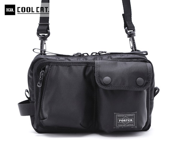 ポーター コンパート ショルダーバッグ 538-16166 （カラー：ブラック