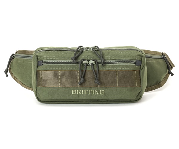 BRIEFING ボディバッグ オリーブ 選べるノベルティ付】 ブリーフィング BRIEFING ボディバッグ