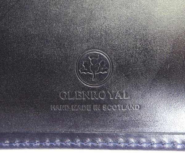 �����٤�Υ٥�ƥ��ա� ����������� GLENROYAL �ե�֥饤�ɥ�쥶�� �ޥ͡�����å�(���������դ�) �ʥ��顼���������֥롼�� 03-6164