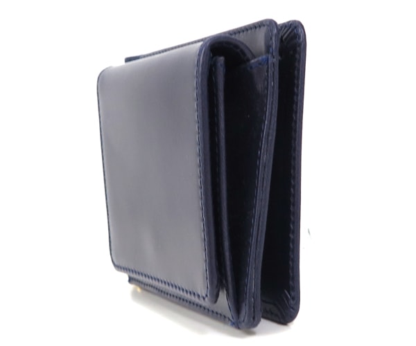 GLEN マネークリップ（小銭入れ付） ネイビー/ダークブルー 財布 マネークリップ 小銭入れ付き[品番：GLNB0005247