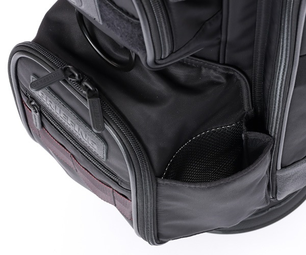 ブリーフィング ゴルフ CR-6 キャディバッグ BRG253D41 ブラック BRIEFING GOLF（ブリーフィングゴルフ） 【即納】2025 BRIEFING