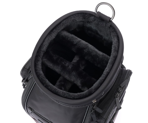 ブリーフィング ゴルフ CR-6 キャディバッグ BRG253D41 ブラック BRIEFING ブリーフィング ゴルフ キャディバッグ CR-6 #03 自立式 8.5