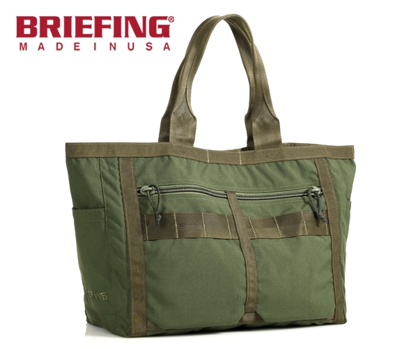 BRIEFING トートバッグ オリーブ BRIEFING トートバッグ オリーブ