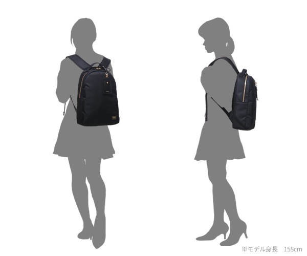 ポーター シア デイパック(S) 871-15181 （カラー：ブラック