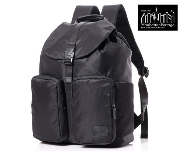 �����٤�Υ٥�ƥ��ա� Manhattan Portage BLACK LABEL �ޥ�ϥå���ݡ��ơ��� �֥�å��졼�٥� �Хå��ѥå� �ʥ��顼���֥�å��� MP1286TWLBL