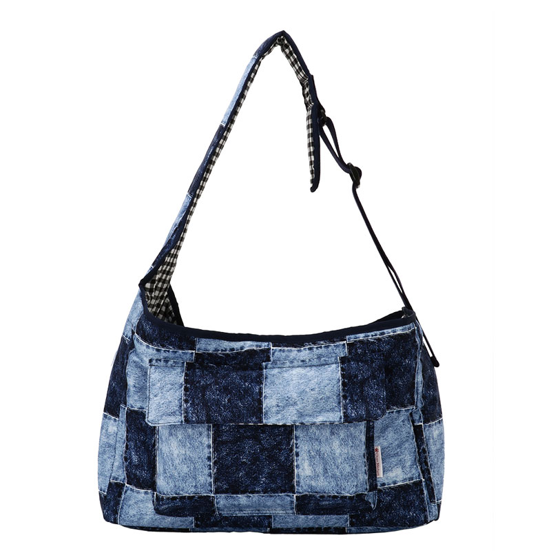 だっこキャリーバッグ　ショルダータイプ アミ付 デニム