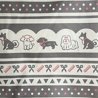 トリミング防水エプロン　バックルタイプ　cut ビター