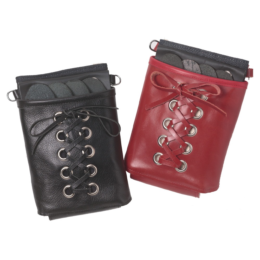 シザーケース／編み上げ（4丁タイプ）