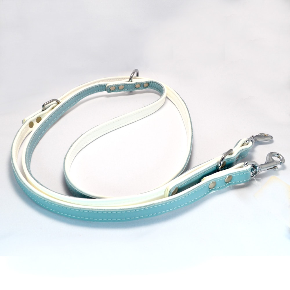 3wayリード ブルー 天然牛革製071