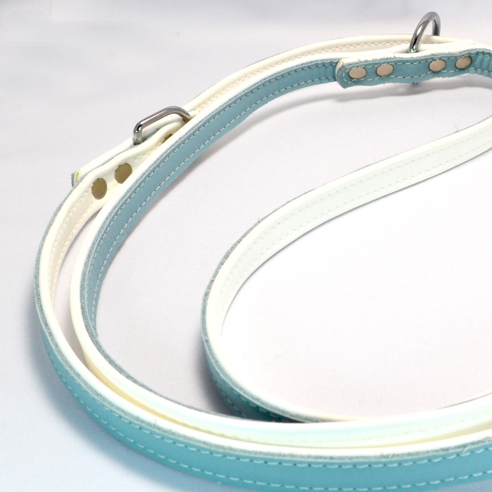 3wayリード ブルー 天然牛革製071