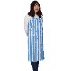 トリミング防水エプロン　バックルタイプ　Stripeブルー