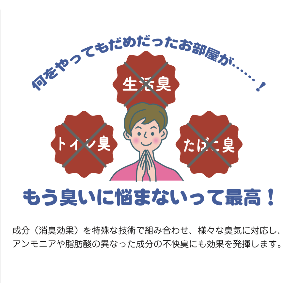 スーパー脱臭 トイレ用消臭除菌スプレー