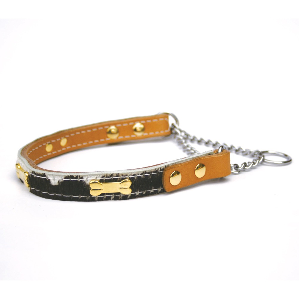 ハラコ（白黒）｜ハーフチョーク