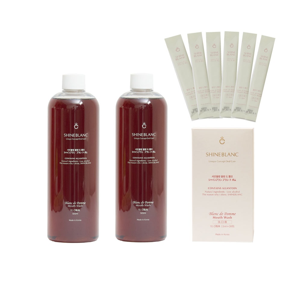 ＜CORN GARGLE Q リニューアル登場＞ ブラン ド ポム ボトルタイプ/500ml 2本×Stickタイプ/1箱（30包）〈Stick6包付〉