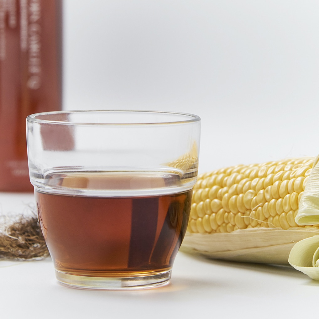 ＜CORN GARGLE Q リニューアル登場＞【お得な定期便】 ブラン ド ポム 大容量45回分 ボトルタイプ/500ml　〈Stick2包付〉