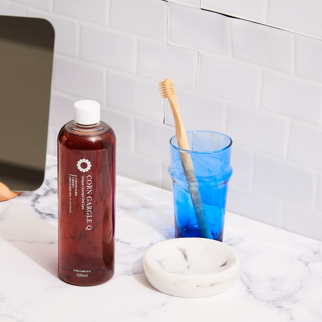 ＜CORN GARGLE Q リニューアル登場＞ ブラン ド ポム 25本まとめ買いお得セット ボトルタイプ/500ml〈Stick50包付〉