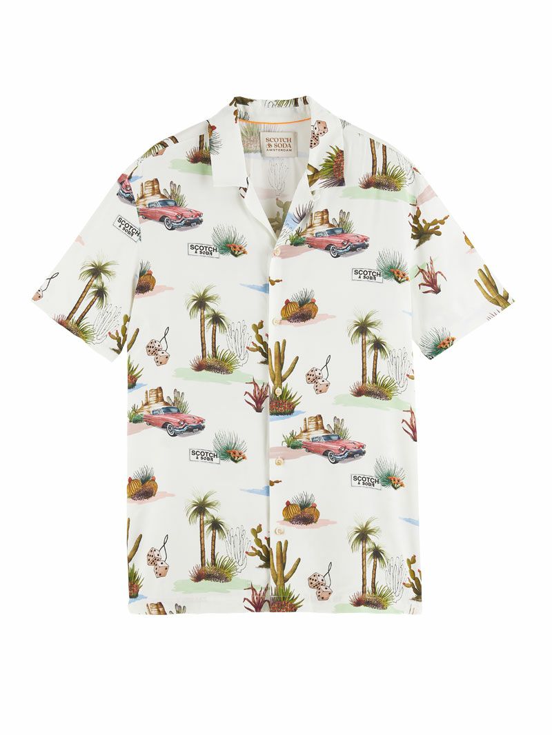 スコッチアンドソーダ アロハシャツ スコッチ&ソーダ アロハシャツ