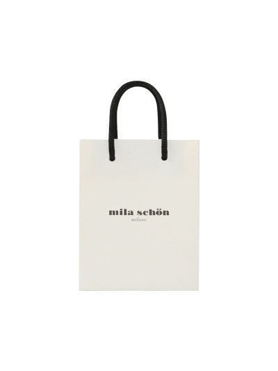 Mila schon ミラショーン 丸型 パーティーバッグ レザー 巾着 Mila schon ミラショーン 丸型 パーティーバッグ レザー 巾着