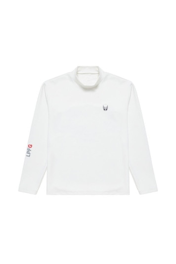 LPFG メンズ モックネック プルオーバー LPFGロゴ |LUCIEN PELLAT