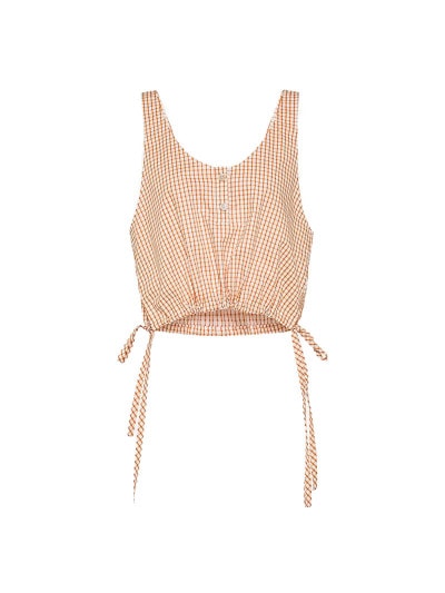 エモーション」マクラメジャカードコットンベスト |forte_forte