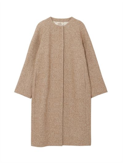 シルク混ツイードロングコート |mila schon|CORONET（コロネット）公式