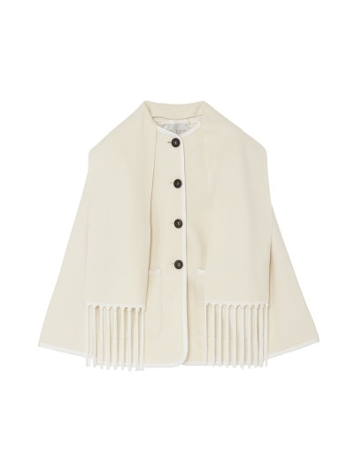 エモーション」マクラメジャカードコットンベスト |forte_forte