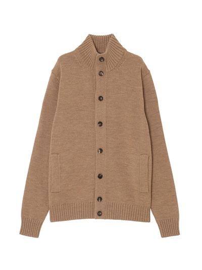ZANONE スタンドカラーニットカーディガン CHIOTO |SLOWEAR