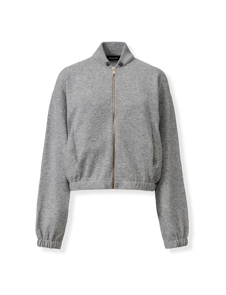 [FABIANA FILIPPI]ベルベットボンバージャケット Fabiana Filippi Velvet Bomber Jacket | Green | FARFETCH
