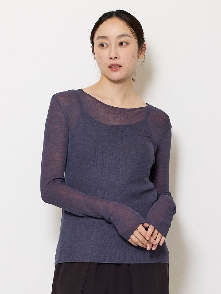 【極美品】mila schon ミラ・ショーン　ランダムドットボウタイブラウス MILA SCHON MILANO（ミラ ショーン ミラノ）ウールカシミア