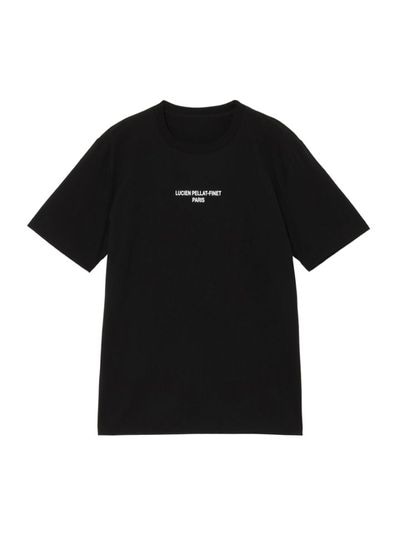 1piu1uguale3×lucien pellat-finet/リーフTシャツ ルシアンペラフィネLucien Pellat Finet リーフプリントTシャツ