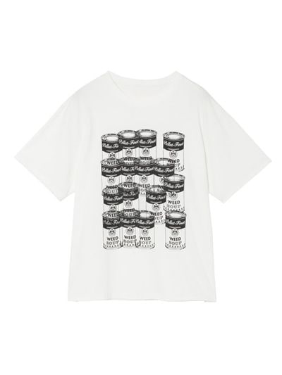 LPF PARIS 半袖Tシャツ ハンドライティング スカル |lucien pellat