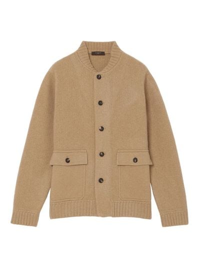 ZANONE スタンドカラーニットカーディガン CHIOTO |SLOWEAR|CORONET
