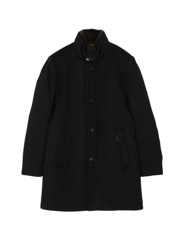 スタンドカラーダウンコート BOND-FUR-LE |MooRER|CORONET（コロネット