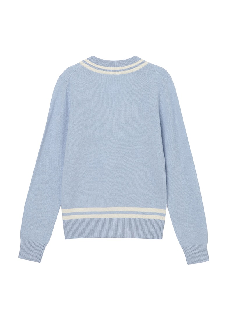 LPFG ウィメンズ Vネック セーター |LUCIEN PELLAT-FINET LPFG