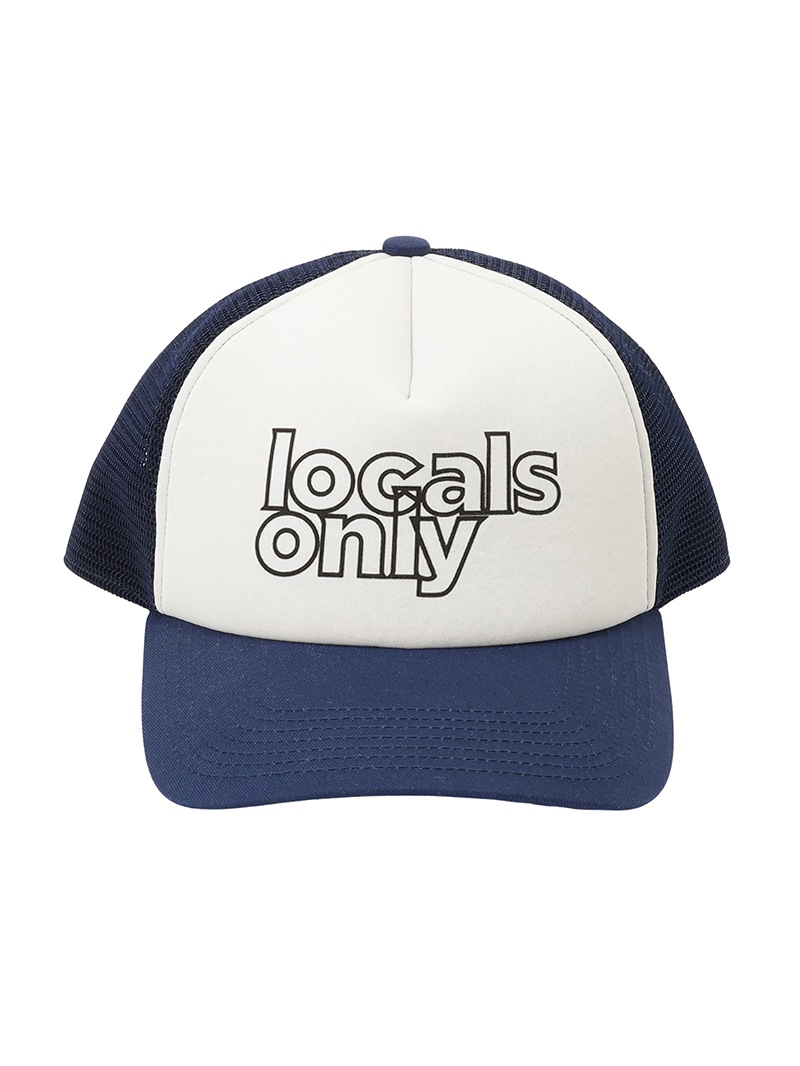 localsonly キャップ HUGH HOLLAND＞ユニセックス キャップ ”LOCALS ONLY” |lucien pellat