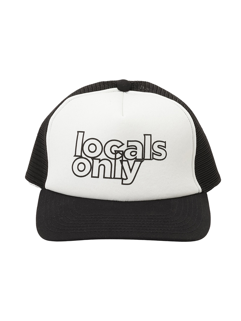 HUGH HOLLAND＞ユニセックス キャップ ”LOCALS ONLY” |lucien pellat
