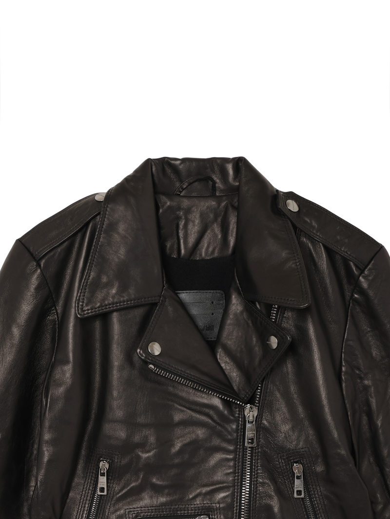 ジョルジオブラット GIORGIO BRATO シープレザー ジップアップ