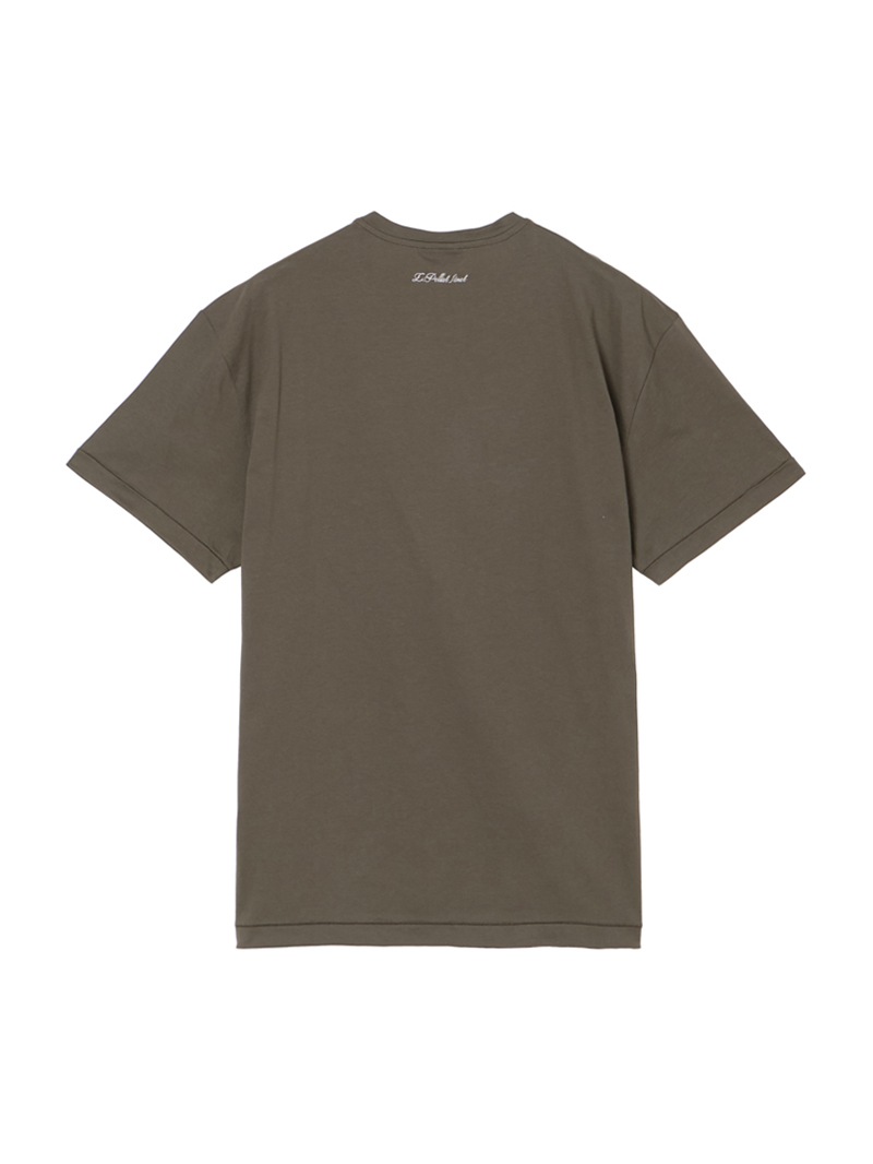 GIORGIO BRATO＞ユニセックス Tシャツ レザーポケット |lucien pellat