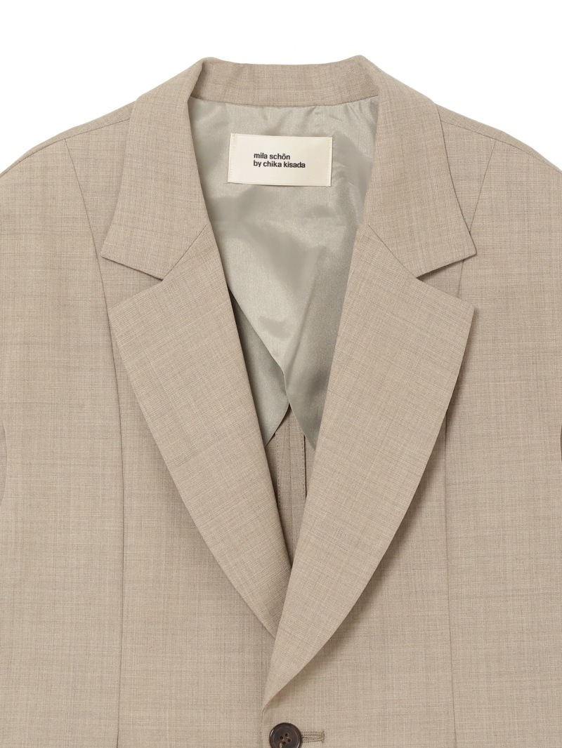 ノースリーブジャケット |mila schon by chika kisada|CORONET（コロ  