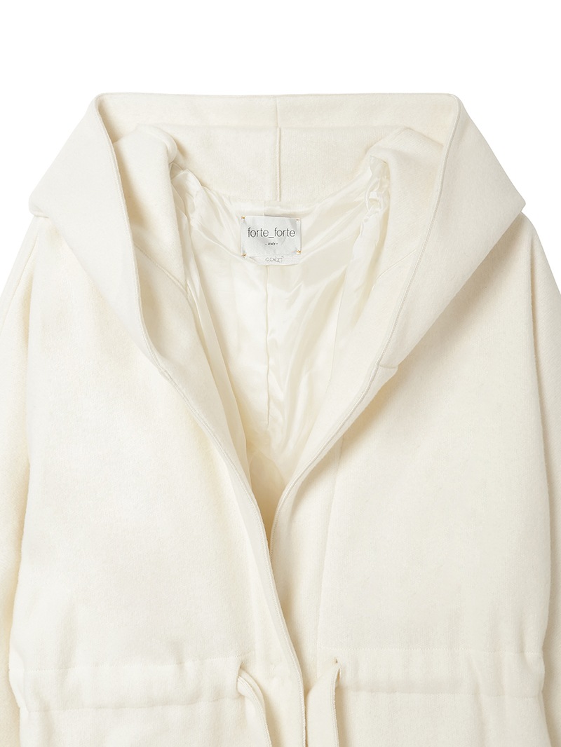フード付きガウンコート |forte_forte|CORONET（コロネット