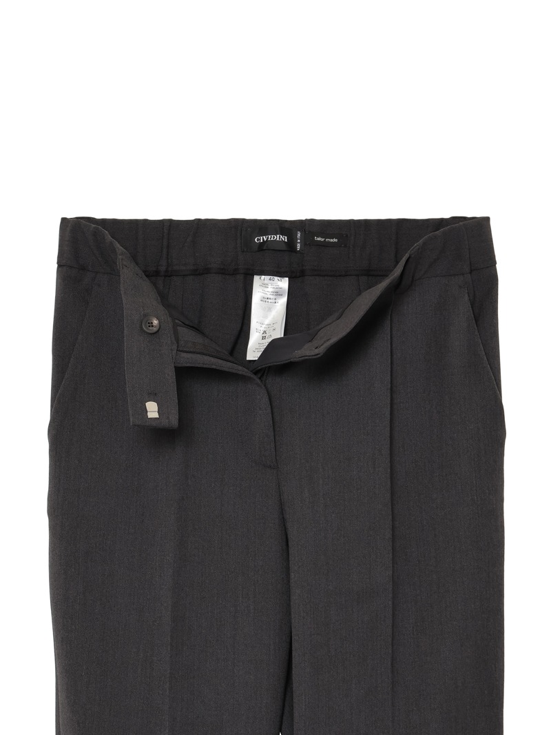 CIVIDINI イタリア製 ウールスカート 36 ウールナイロンパンツ